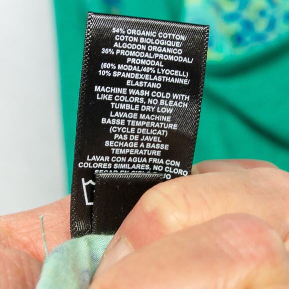 Women's Small KUHL Green Reversible Cotton Blend Sleeveless Dress - Picture 8 of 8